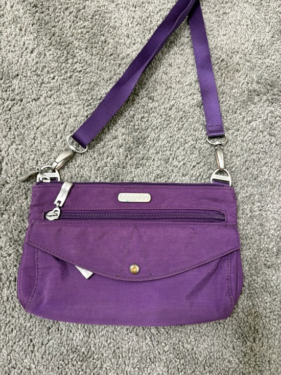 Baggallini Handbags - Baggallini Purple Crossbody Bag